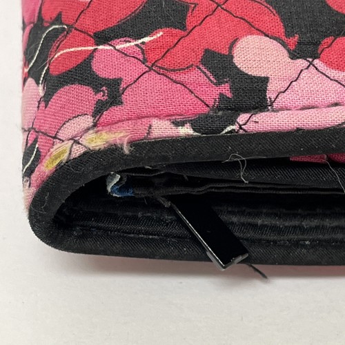 Vera Bradley RFID Riley Compact Wallet Disney Mickey Balloons Red Pink Black - Picture 5 of 22
