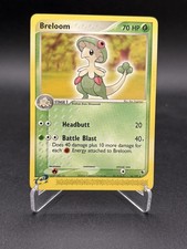 Pokemon Breloom 16/109 - Regular Rare - EX Ruby & Sapphire 2003 - LP on eBay