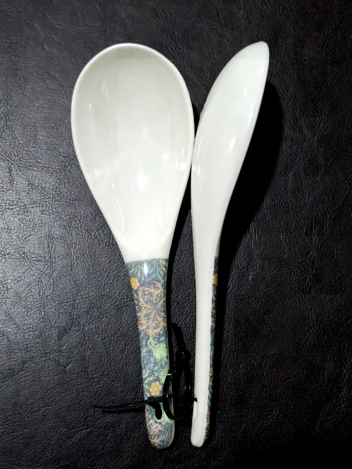 2pcs 8.5' Melamine Rice Spoon Floral FREE SHIPPING - Image 2 of 2