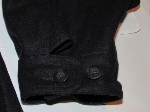 2004 MEN'S NORDSTROM BLACK WOOL JACKET! ZIPPER FRONT! POCKETS! LINED! WARM! 2XL - Picture 6 of 9