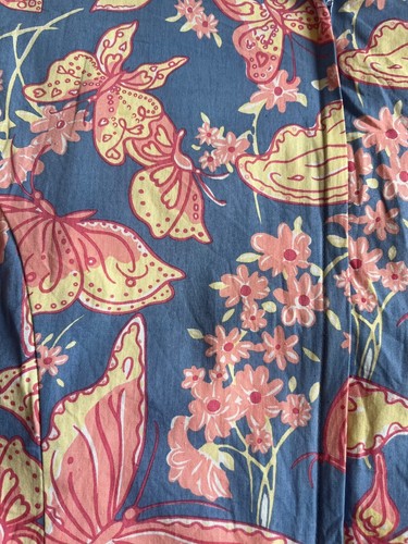 Vtg LILLY PULITZER White Label Butterfly Shift Dress Sz 10 Made Hong Kong - Picture 5 of 8