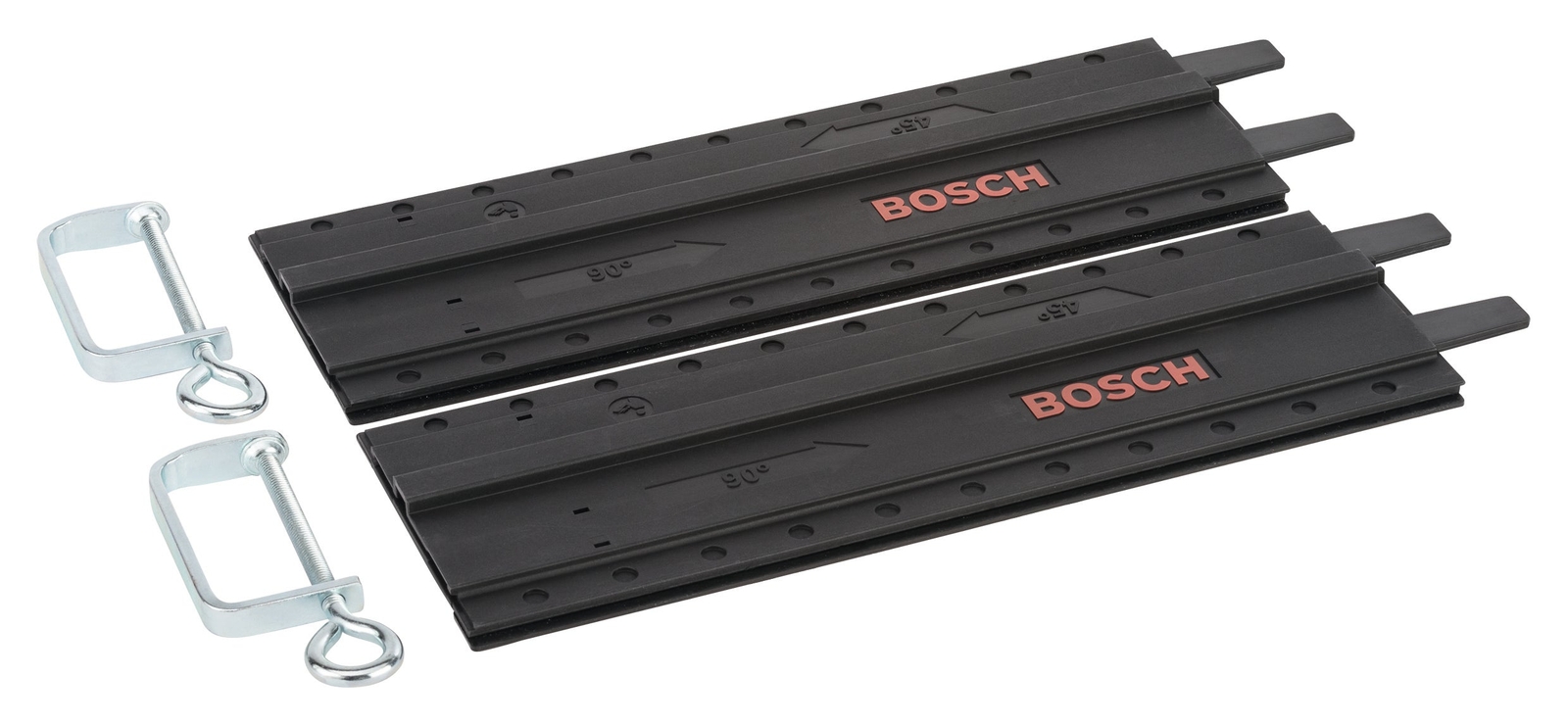 Bosch 2609255732 Rail Guide 2 Pcs. Plastic Screws Tightening 700mm 
