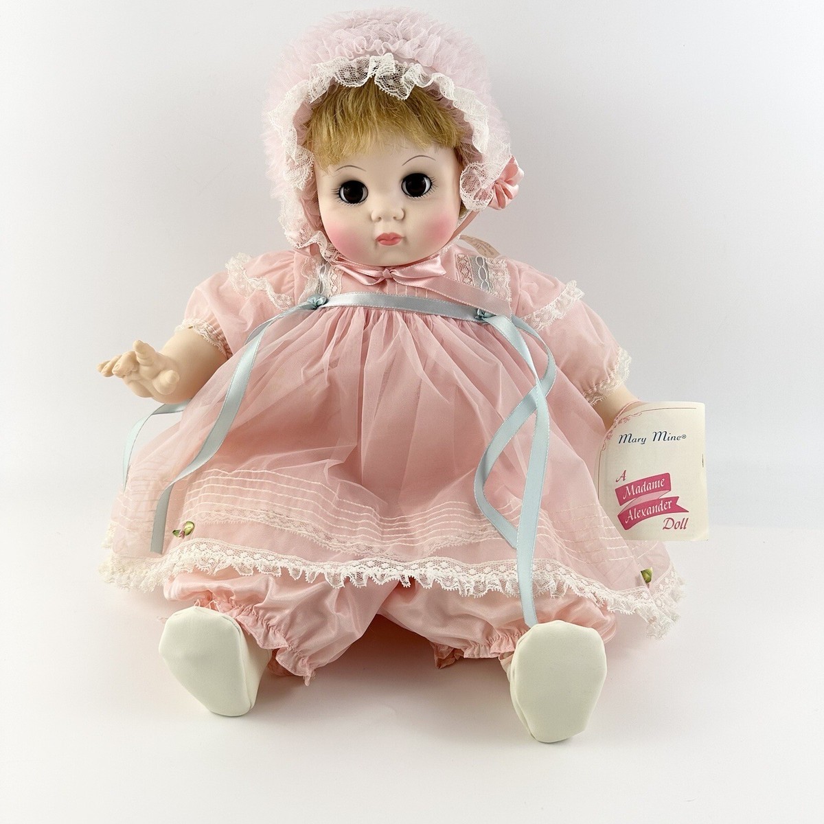 Madame Alexander Mary Mine Blonde 19” Baby Doll Original Outfit