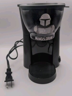 Uncanny Brands Star Wars Mandalorian Single Cup Coffee Maker