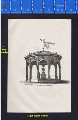 Sons of Temperance Fountain at the Philadelphia 1876 Centennial 