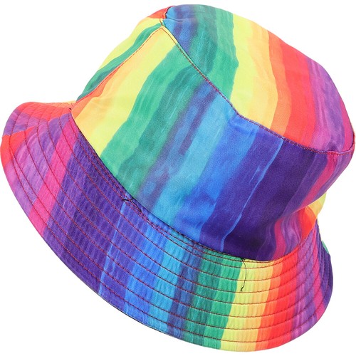 Rainbow Bucket Hat Travel Halloween Cosplay Sun Mens Summer Hats eBay