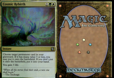 Magic the Gathering -MTG-Cosmic Rebirth Foil | eBay
