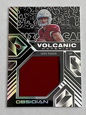 2018 Panini Obsidian Volcanic Material Relics Josh Rosen #VM-3 /50 Rookie RC