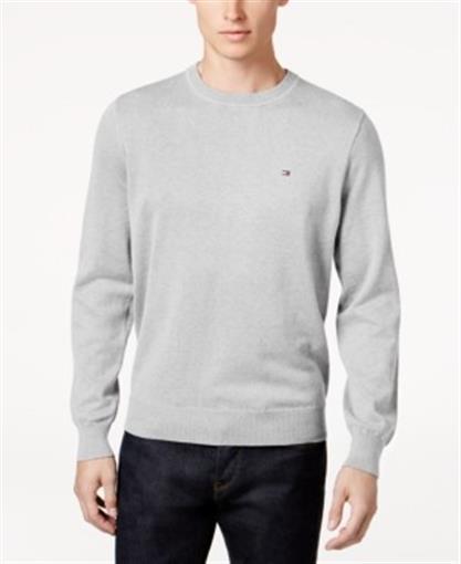tommy jeans grey crew neck