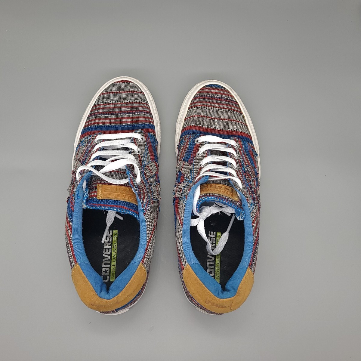 Converse Shoes Womens 9.5 Kenny Anderson Denim Cons Low Top