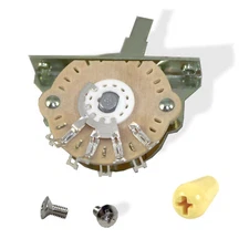 Switch 5 Way Oak Grigsby with Cream Knob Electroswitch 51993 081353CM