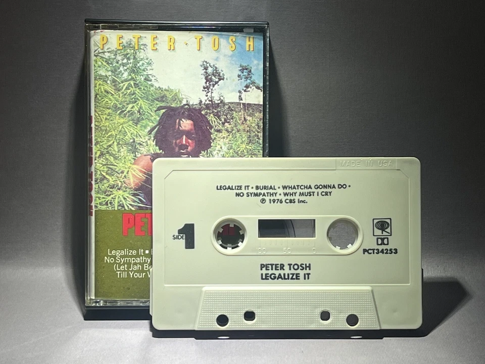 Peter Tosh - Legalize It - Cassette Reggae 1970’s - Image 2 of 3