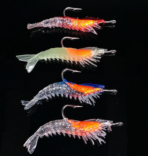 8 X Ctrade Australia Rigged Prawn Fishing Lure Baits Flathead Lure Bream Lures E - Foto 11