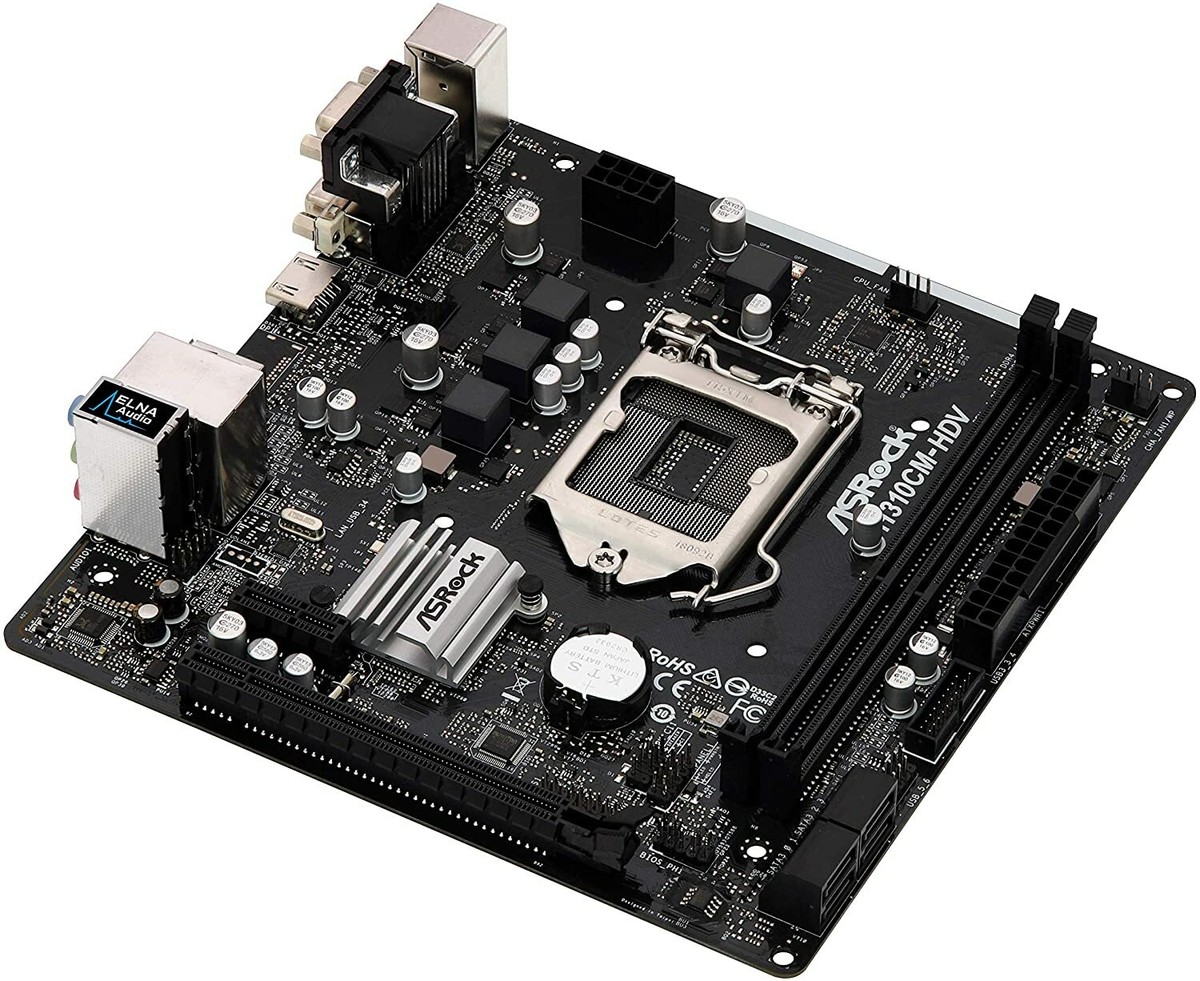 FOR ASRock H310CM-HDV Motherboard Supports Intel H310 LGA1151 DDR4