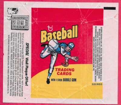 1975 Topps Baseball Cards ((366-660) Complete Your Set Mostly NM