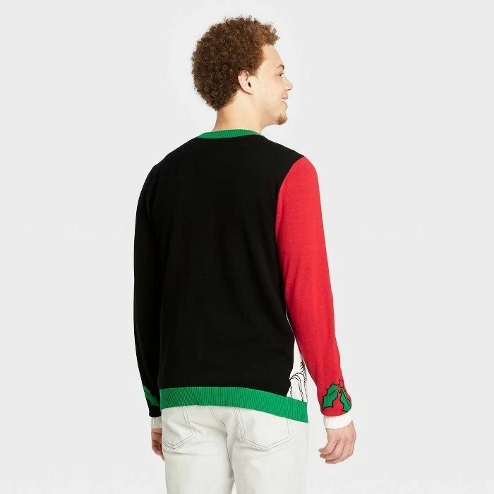 Праздничный кардиган Disney Mickey Mouse & Friends белый/красный/черный/зеленый средний - Изображение 2 из 2