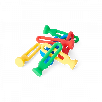 Set of four colored cable ties, channels A–D Pico Technology