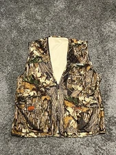 Mount'n Prairie Vest Adult Medium Camo Hunting Vest Pockets Pouch Deer Duck Mens