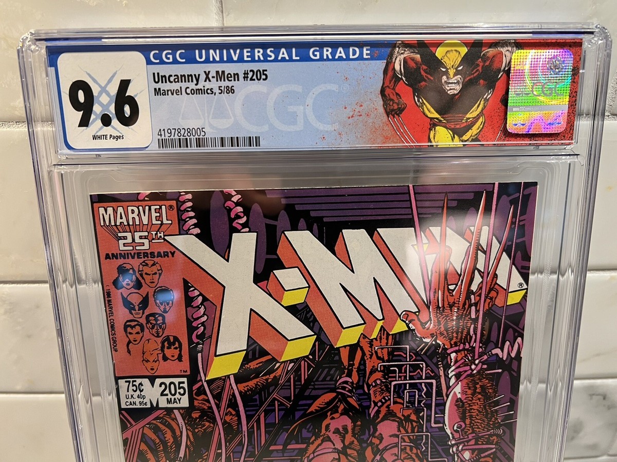UNCANNY X-MEN 205🔥Marvel🔥Wolverine Classic Cover🔥1986