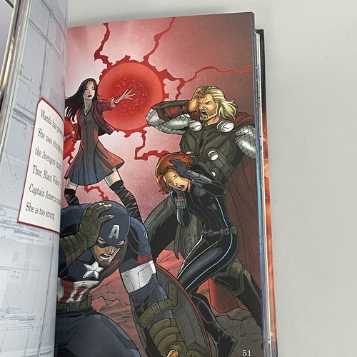Marvel Comics Avengers Super Heroes Story Books Lot of 3 - Picture 3 of 8