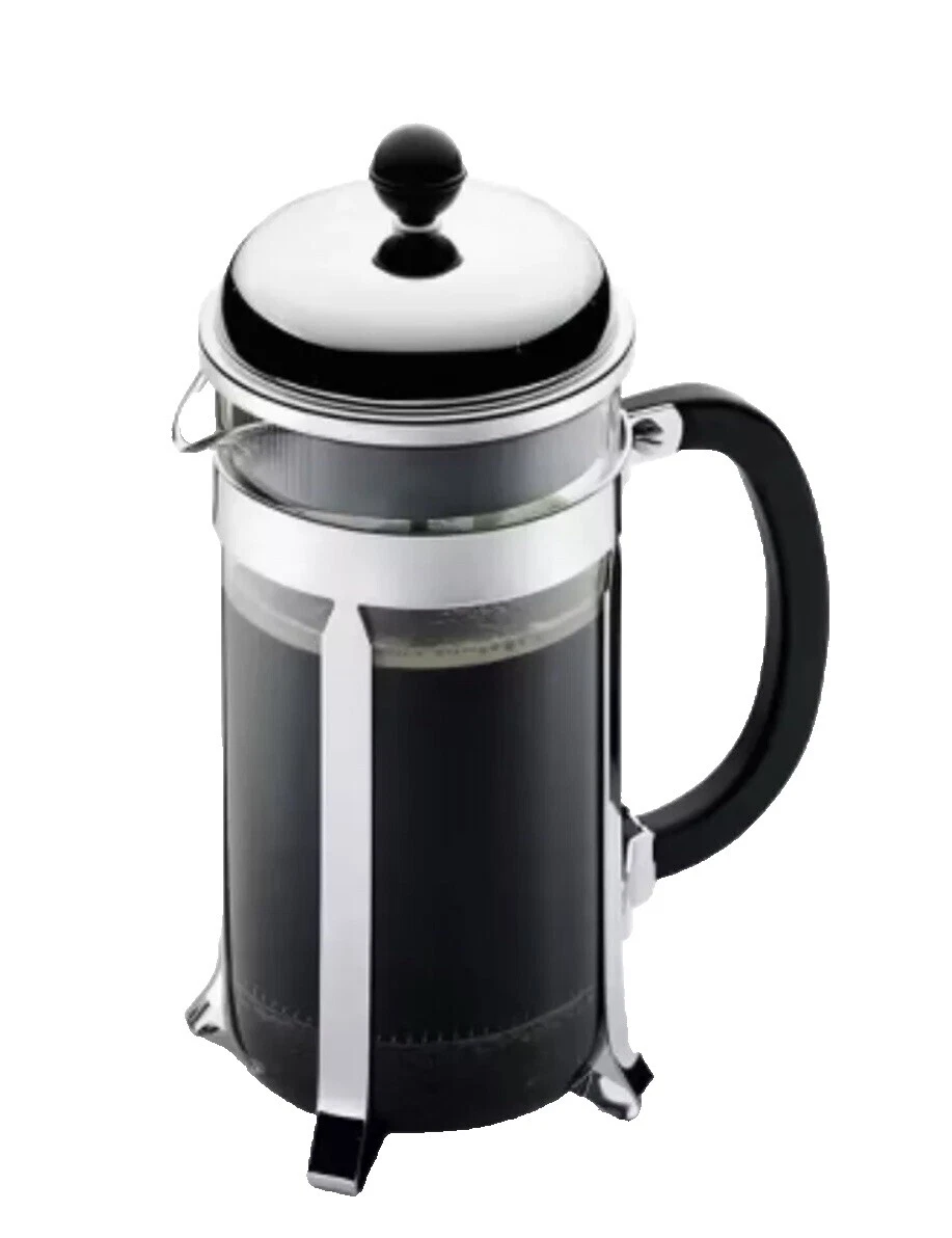 BODUM Stainless Steel Black French Presses