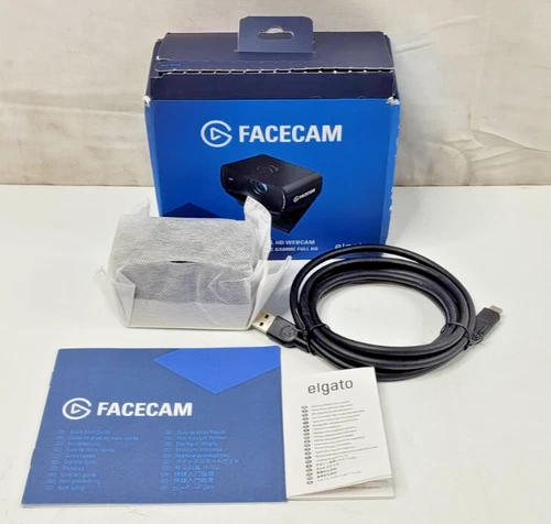 Elgato 10WAC9901 Facecam MK.2 Full HD 1080p60 Webcam NEW OPEN BOX