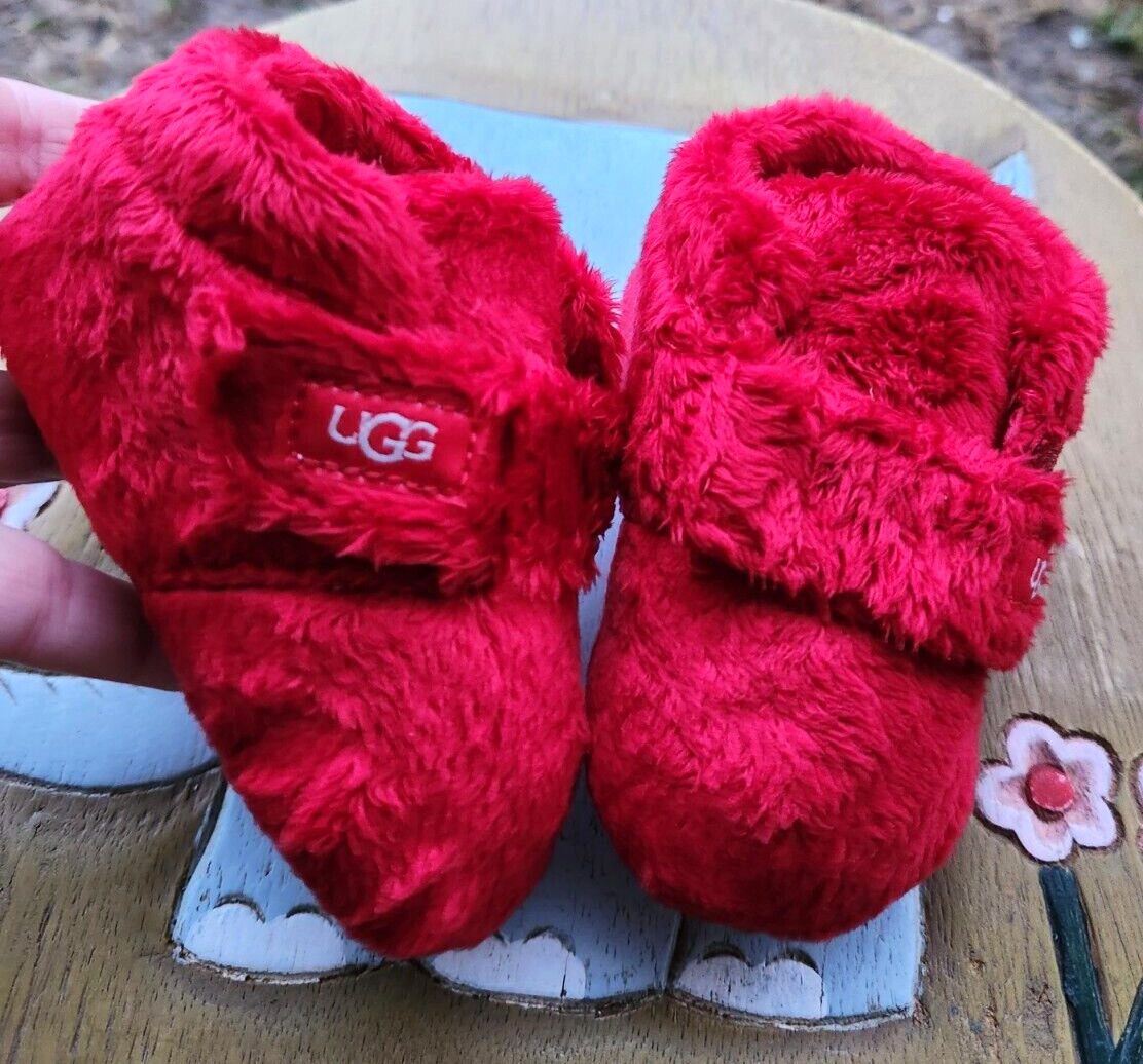 Ugg Bixbee Bootie "RED" BRAND NEW Toddler 2/3C