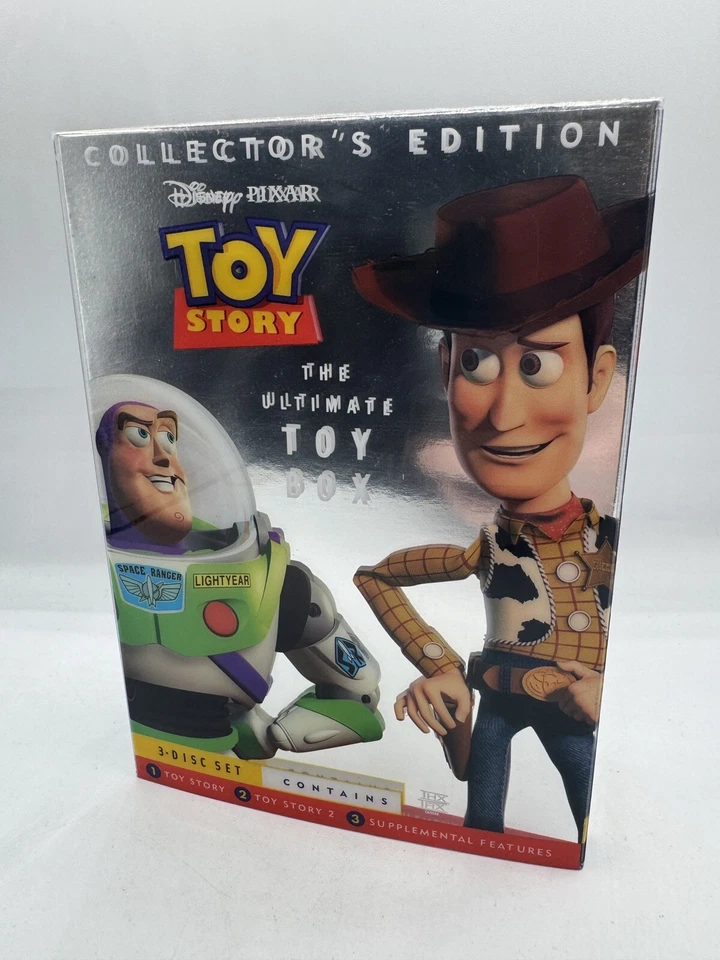 TOY STORY: THE ULTIMATE TOY BOX COLLECTOR'S EDITION (DVD, 1996-2000) 3 Disc Set - Image 2 of 4