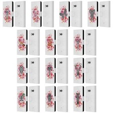FUNDA LIBRO DE CUERO MONIKA STRIGEL ANIMALES Y FLORES PARA TELÉFONOS HTC 1