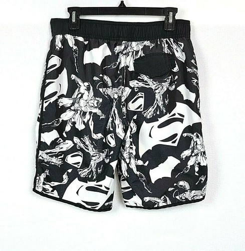 Batman V Superman Boys Swim Trunks Dawn Of Justice Size M(s16) Summer Beach - Picture 3 of 12