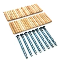 Hardware Kit for IKEA KALLAX 2x4 Shelf 202.758.85 (Screws 104321, Dowels 101339)