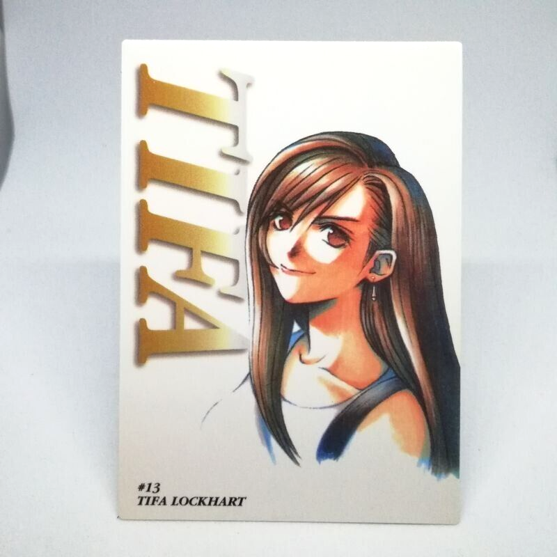13 Tifa Lockhart Final fantasyⅦ Yoshitaka Amano illustration Card