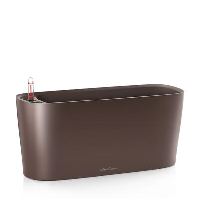 Lechuza Pflanzgefäß Delta 20 espresso metallic 15577