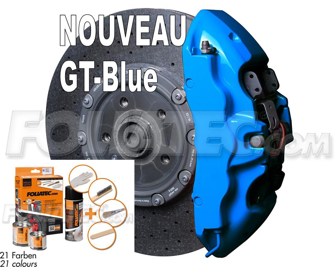 Peinture Etrier Bleu GT Foliatec Haute Température pour Kit Frein E36