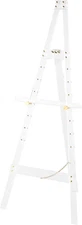 Acrylic Plastic Display Easel Adjustable 7 Tier Floor Standing Easel with Gold M