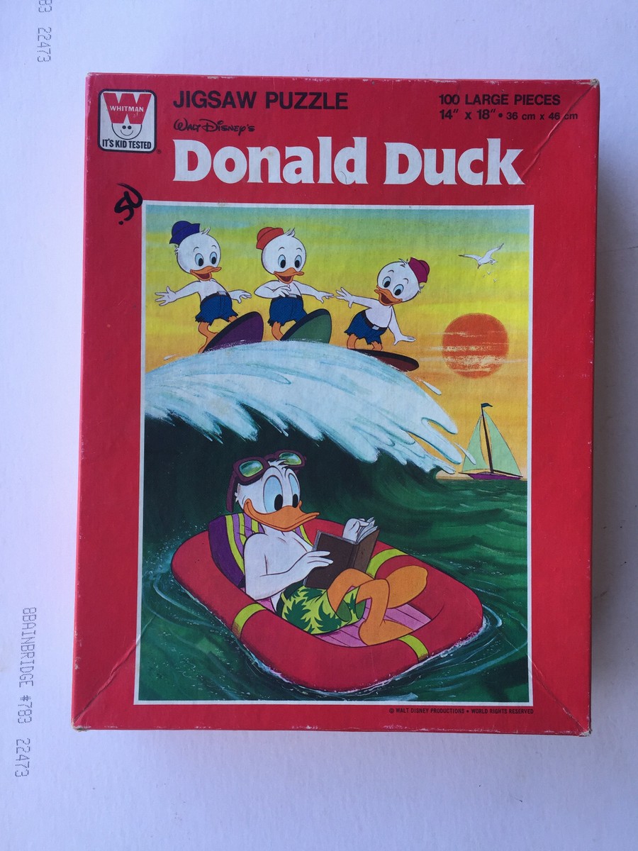 DONALD DUCK ★ ヴィンテージ　パズル　ウォルトディズニー Vintage 1960's Walt Disney Puzzle Mickey Mouse Donald Duck
