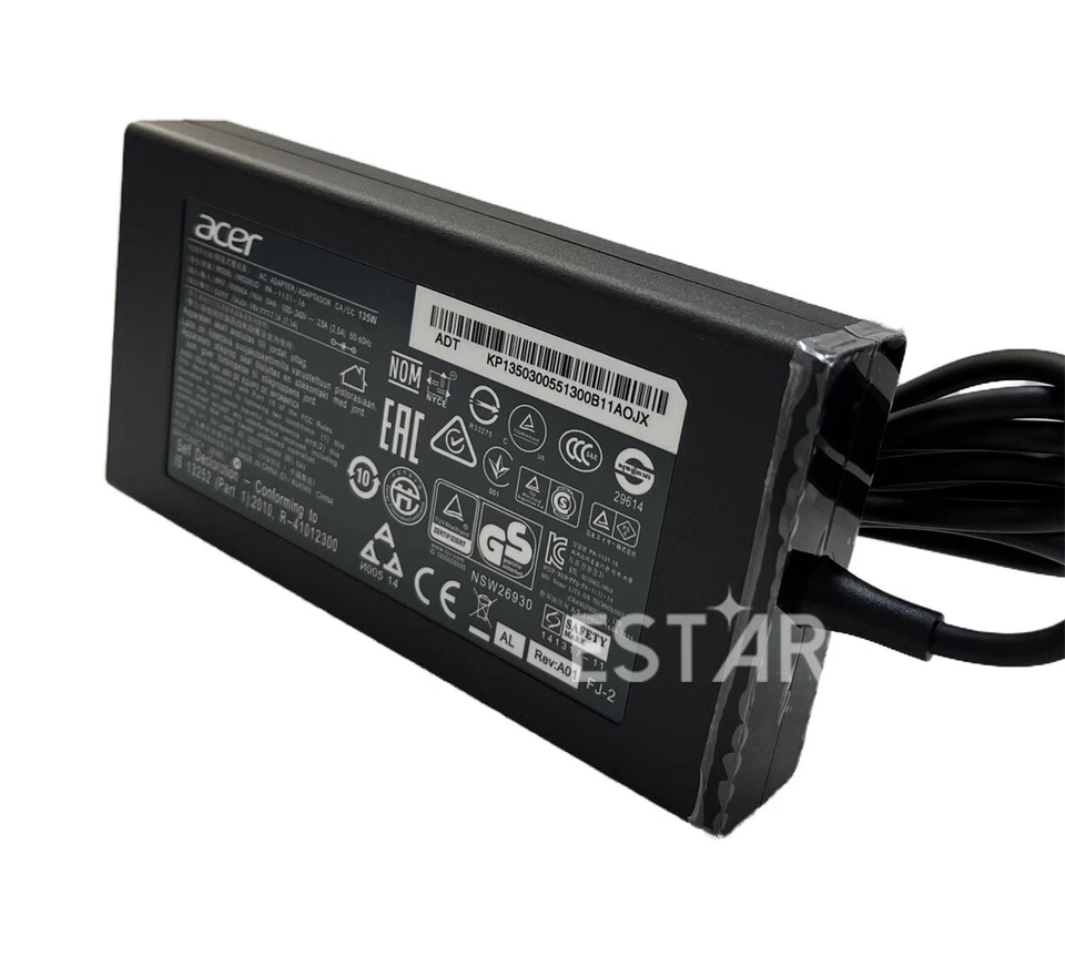 19V  135W Power Charger AC Adapter For Acer Nitro V ANV16-41-R5J0 ANV16-41-R2R4 - Image 3 of 4