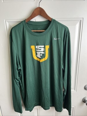 Men s San Francisco USF Nike Dri Fit Long Sleeve Size XXL