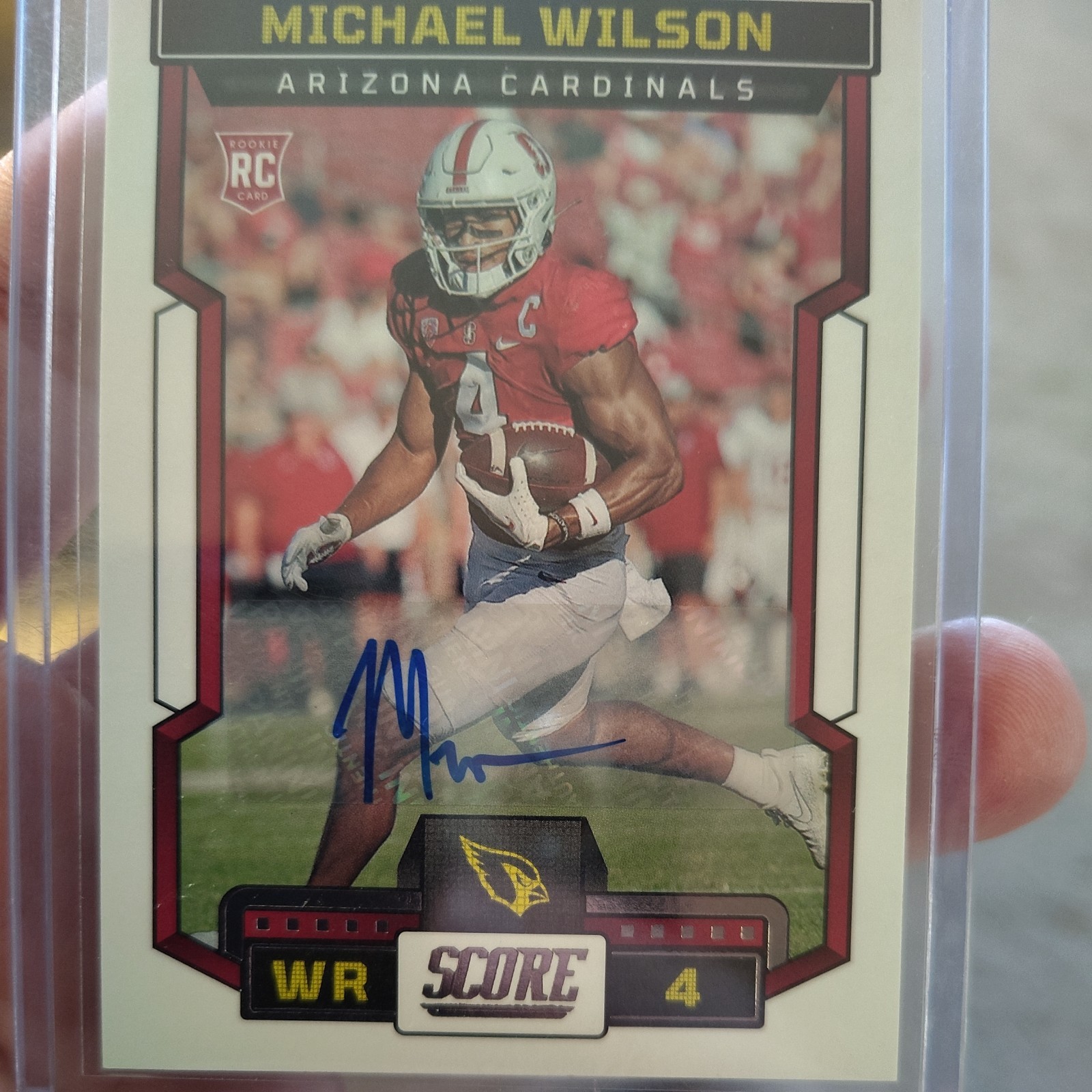 2023 Score - Rookies Michael Wilson #362 Signatures (AU, RC)