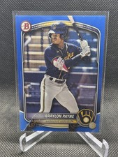 2025 Bowman Braylon Payne Blue /150 Brewers #BP148