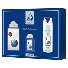 3pc Giftset Art of Universe Lattafa Pride 3pc Gift Set Fragrance Arabian Perfume