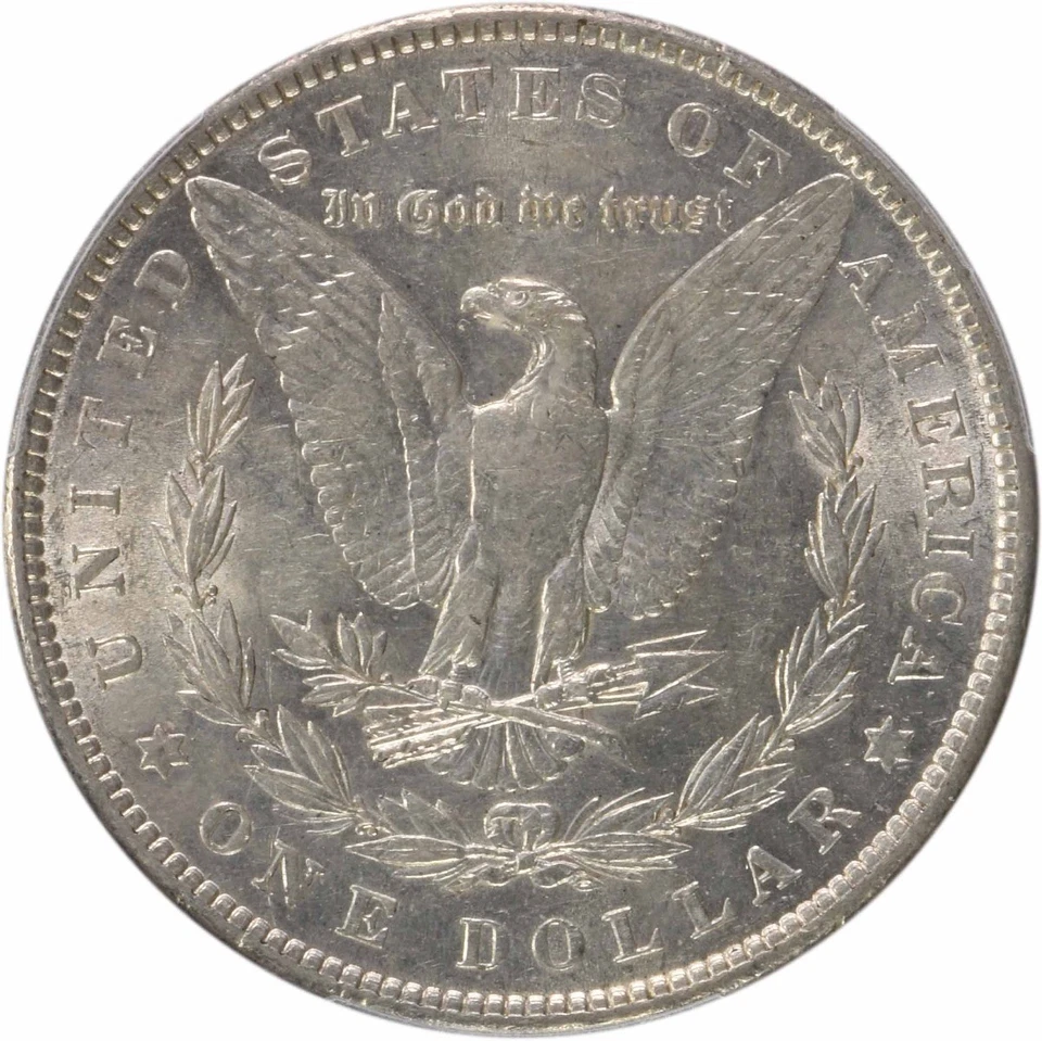 1901 Morgan Silver Dollar AU55 PCGS - Image 4 of 4