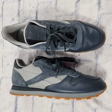 Reebok X Stash MENS 10.5 Classic Leather R12 Blue City Series Grey Steel V56035 Men main image 2