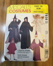McCall's 7838 Unisex Costume Sewing Pattern Adult Child Easy to Sew