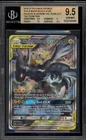 Pokemon Pikachu & Zekrom GX Tag Team Tins Full Art Promo SM168 BGS 9.5