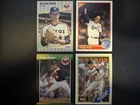 Vintage NOLAN RYAN lot of 4 MLB Cards. Astros & Rangers Legend Free S&H 0840