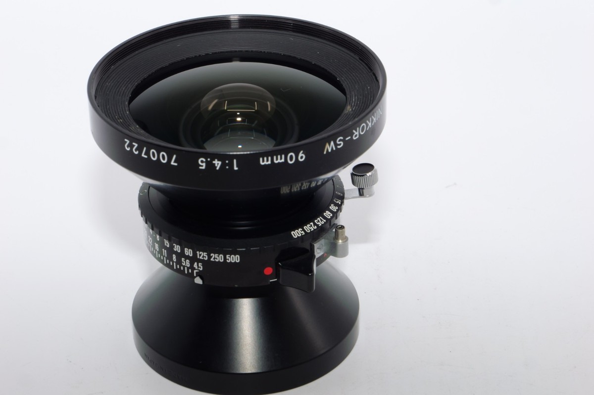 90mm Nikon Nikkor-SW | Lens f⁄4.5 SW Nikkor Large Format Copal F4