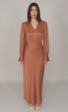 ABITO LUNGO TWINSET CON POLSO GEMELLO DA DONNA - 261TP2761