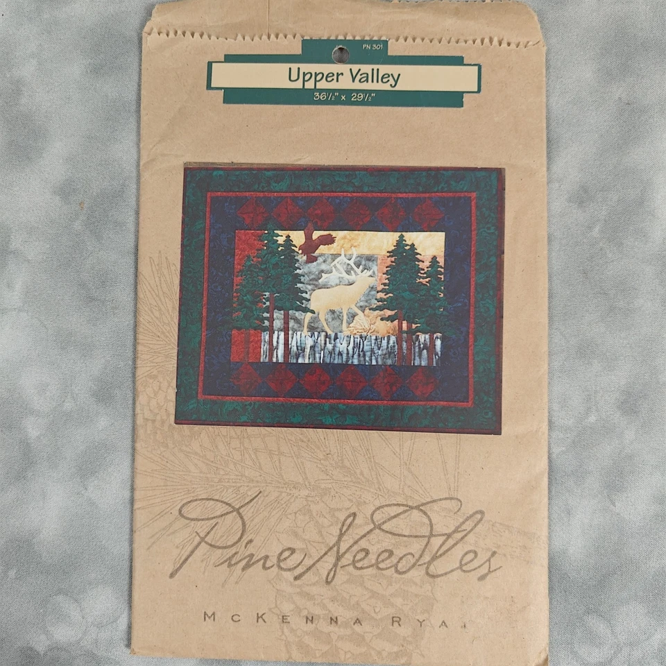 McKenna Ryan Pine Needles Upper Valley Quilt Pattern PN361 36.5x29.5 OOP 1999 - Image 2 of 3