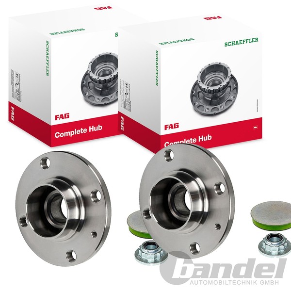 2X FAG RADLAGER-SATZ Hinten Passend FÜR Seat Arosa Cordoba Ibiza VW Lupo Polo-image